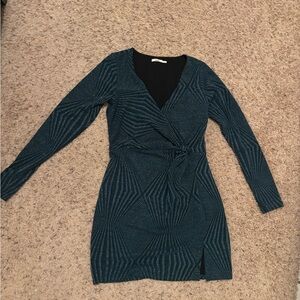 Mi Ami green sparkly dress from Francescas